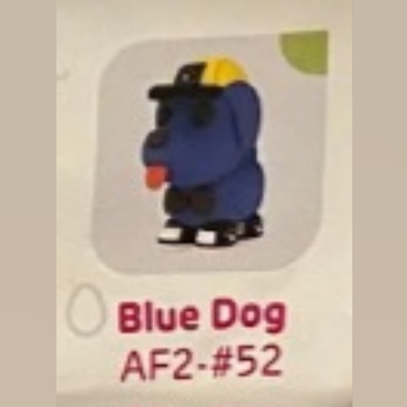 2023 Adopt Me! 5" Surprise Plush Pets Series 2 Uncommon Blue Dog - Picture 5 of 6